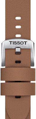 Kožený řemínek Tissot T852.048.213 18mm, hnědý