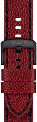 Kožený řemínek Tissot T852.049.048 22mm, červený
