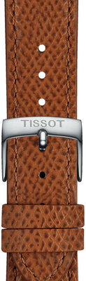 Kožený řemínek Tissot T852.049.063 18mm, hnědý