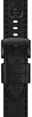 Kožený řemínek Tissot T852.049.528 22mm, černý