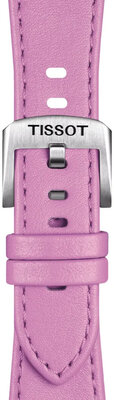 Kožený řemínek Tissot T852.049.546 (pro model Tissot PRX 35mm), růžový