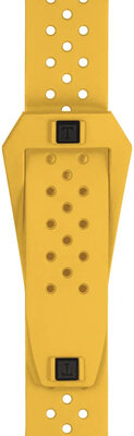 Pryžový řemínek Tissot Sideral T852.048.859 20mm, žlutý