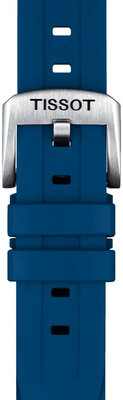 Pryžový řemínek Tissot T852.044.837 20mm, modrý