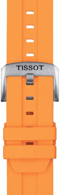 Silikonový řemínek Tissot T852.047.918 22mm, oranžový