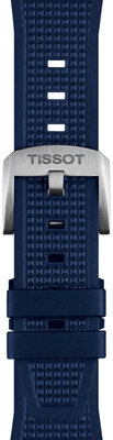 Silikonový řemínek Tissot T852.049.050 (pro model Tissot PRX 40mm), modrý