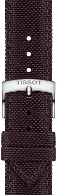 Textilní řemínek Tissot T852.048.181 21mm, hnědý