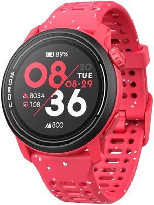 Coros Pace 3 Red / Silicone Band