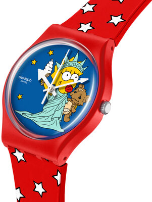 Swatch Little Lady Liberty (The Simpsons) SO28Z120