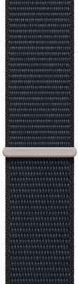 Textilní řemínek Apple (pro Apple Watch 38/40/41mm), černý