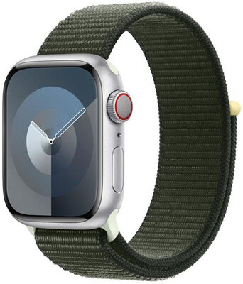 Textilní řemínek Apple (pro Apple Watch 38/40/41mm), zelený V6