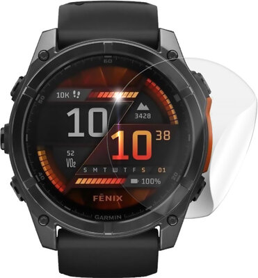 Ochranná folie Screenshield pro hodinky Garmin Fenix 8, 51 mm