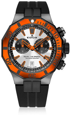 Edox Delfin Quartz Chronograph 10112-37gnocaan