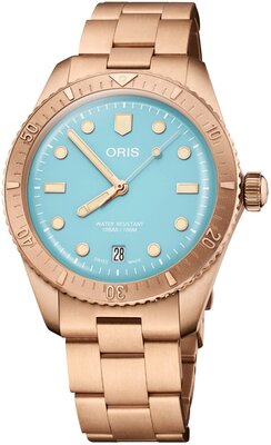 Oris Divers Sixty-Five Cotton Candy Automatic 01 733 7771 3155-07 8 19 15