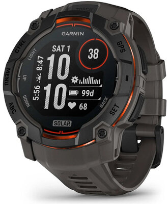 Garmin Instinct 3 SOLAR 50mm, Black