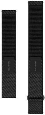 Nylonový řemínek Garmin 20mm (pro Venu, Venu Sq, Venu 2 plus aj.), černý V2, Quick Release