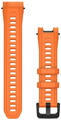 Silikonový řemínek Garmin 22mm (pro Instinct 3, 45mm), oranžový V2